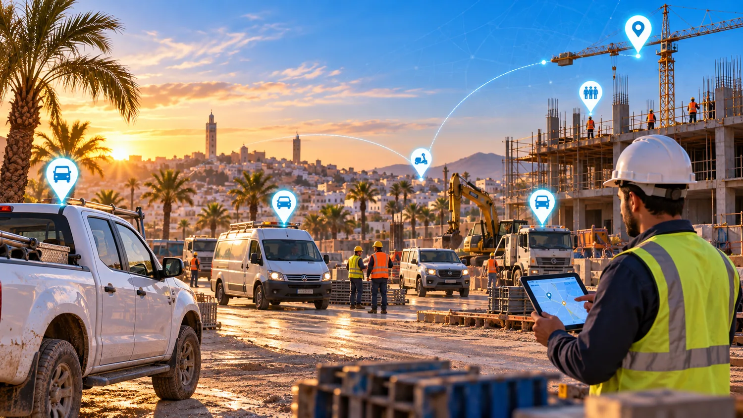 GPS pour secteur BTP