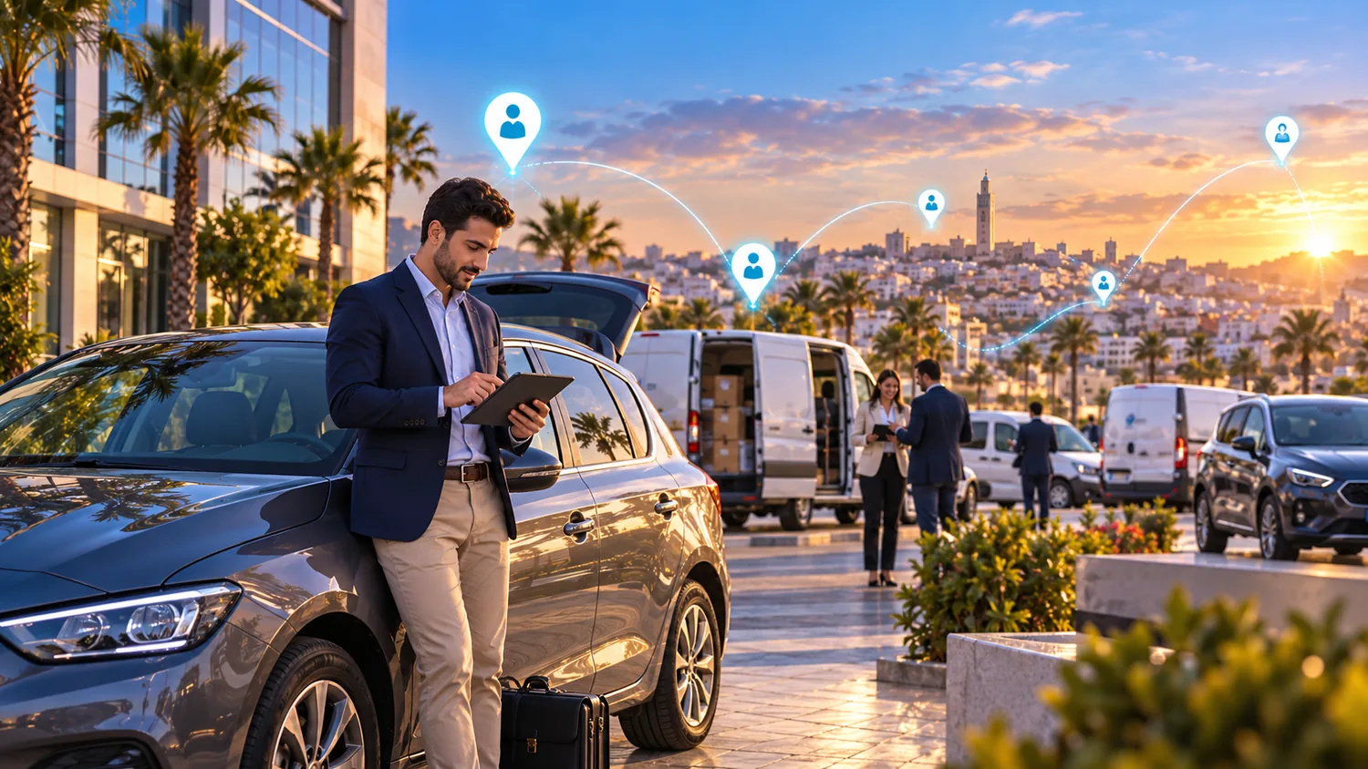 GPS pour véhicules commerciaux